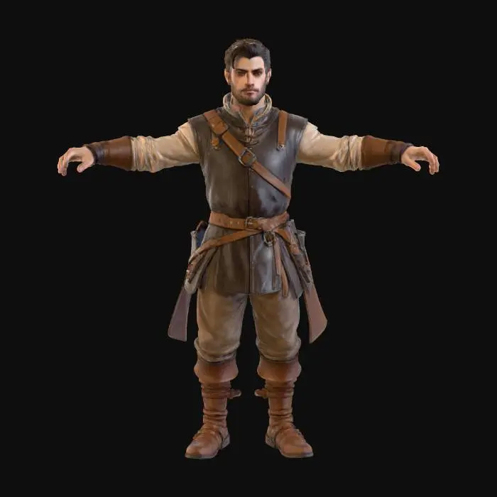 3D model for Please regenerate the image with a more cartoony color palette