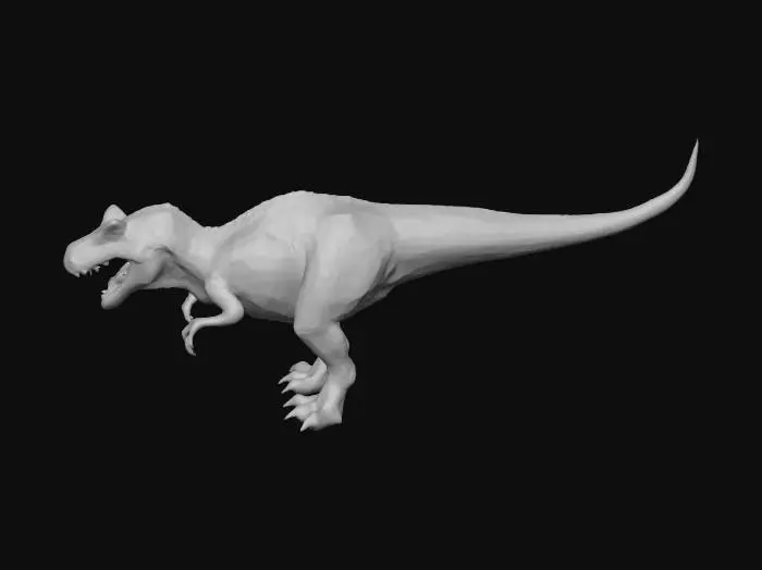 3D model for Create me a highly detailed 3d model of a matriarch tyrannosaurus rex, it needs be be extremely detailed and  look as photorealistic as possible, size should be large as it can be,  It should be documentary quality and look lifelikey