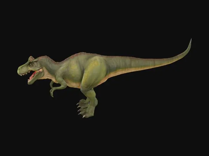 3D model for Create me a highly detailed 3d model of a matriarch tyrannosaurus rex, it needs be be extremely detailed and  look as photorealistic as possible, size should be large as it can be,  It should be documentary quality and look lifelikey