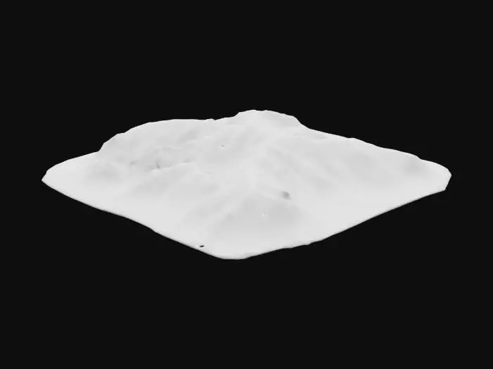 3D model for 山丘