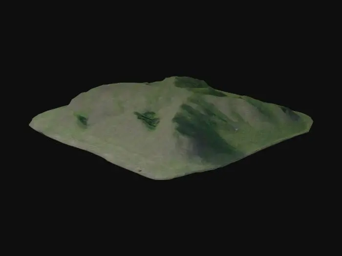 3D model for 山丘