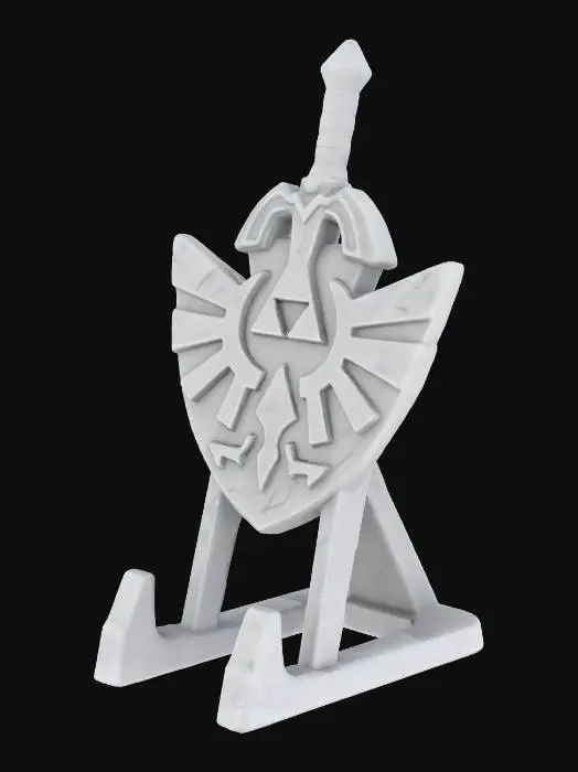 3D model for Triforce Emblem Statue