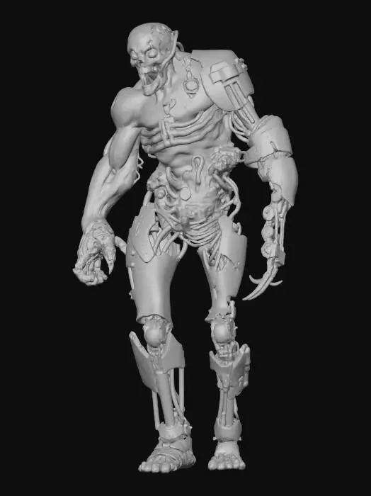 3D model for Cyborg Menace