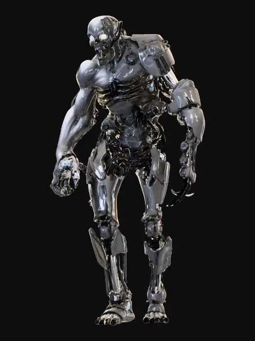 3D model for Cyborg Menace