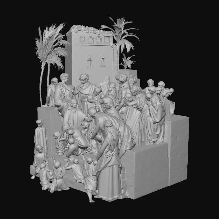 3D model for Blessing of the Children