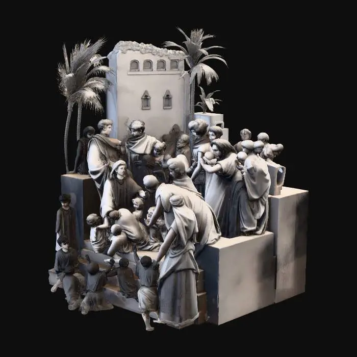 3D model for Blessing of the Children