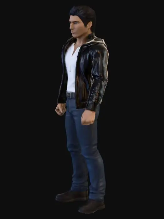 3D model for Action Figure in Leather Jacket