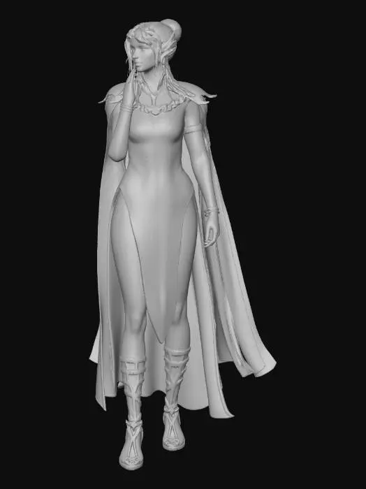 3D model for Mystical Elegance