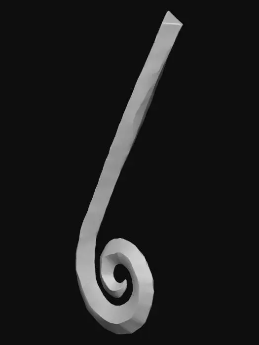 3D model for Iron Spiral