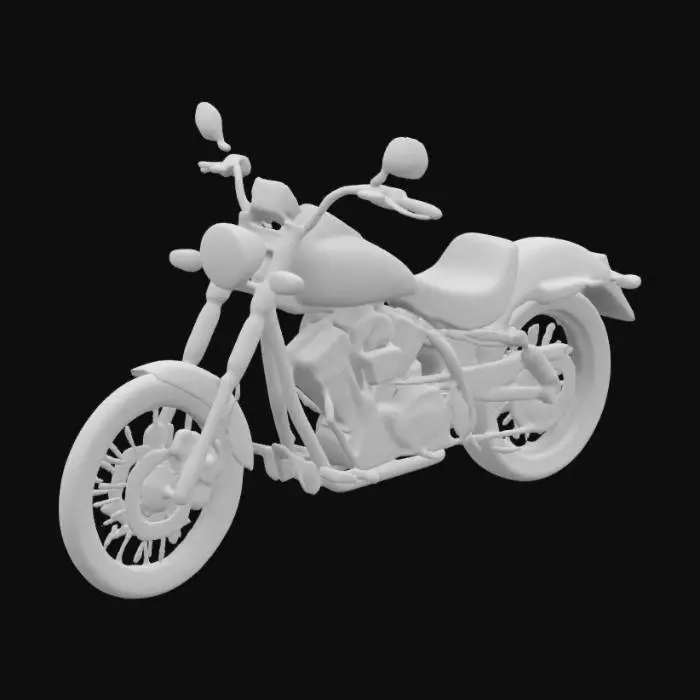 3D model for Motercycle 