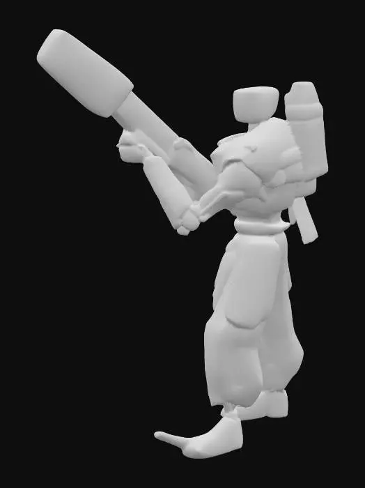 3D model for Guard Bot Sentinel