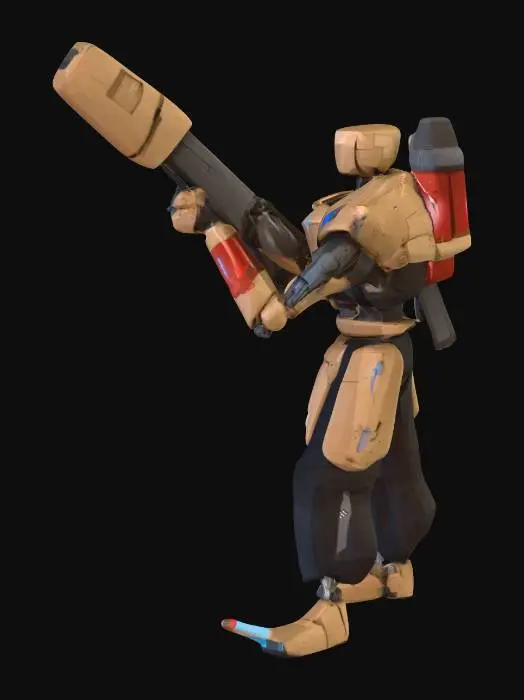 3D model for Guard Bot Sentinel