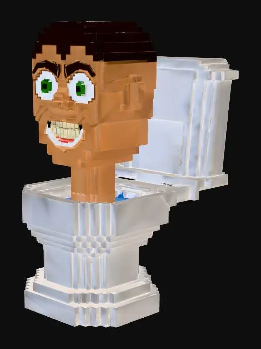 3D model for Skibidi Toilet