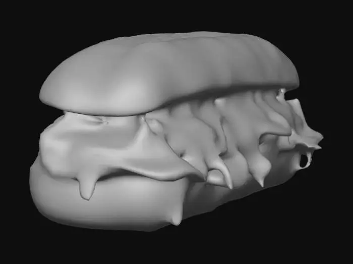 3D model for Cheesy Brisket Hoggie