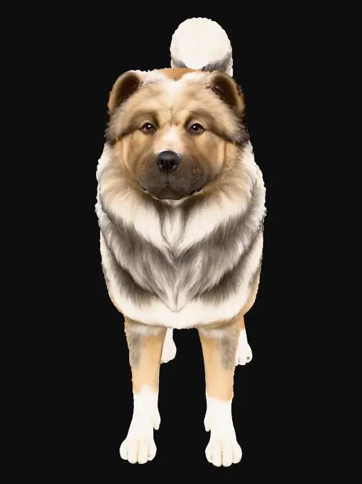 3D model for Majestic Canine