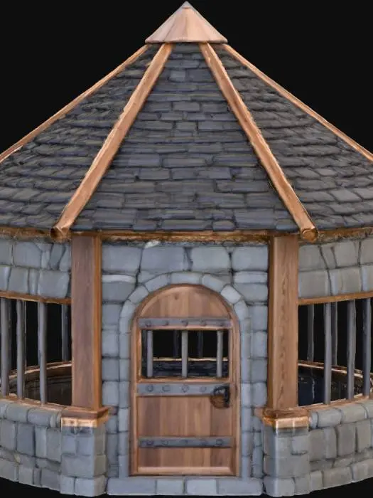 3D model for Dwarven Stone Pavilion