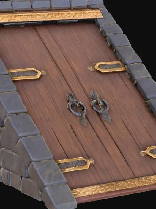 3D model for Dwarven Cellar Entrance