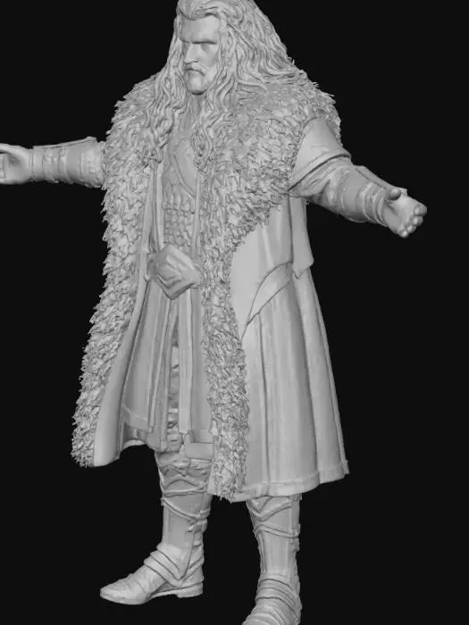 3D model for Warrior of the North