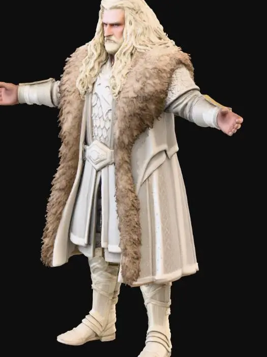 3D model for Warrior of the North