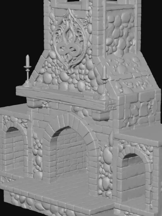 3D model for Stone Hearth 2
