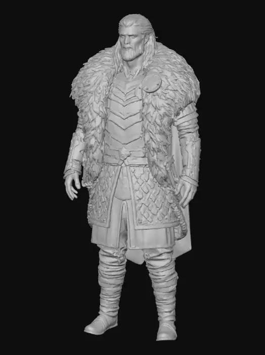 3D model for Viking Warrior