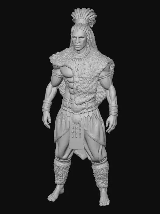 3D model for Warrior