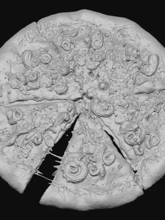 3D model for Mac & Cheese Delight Pizza