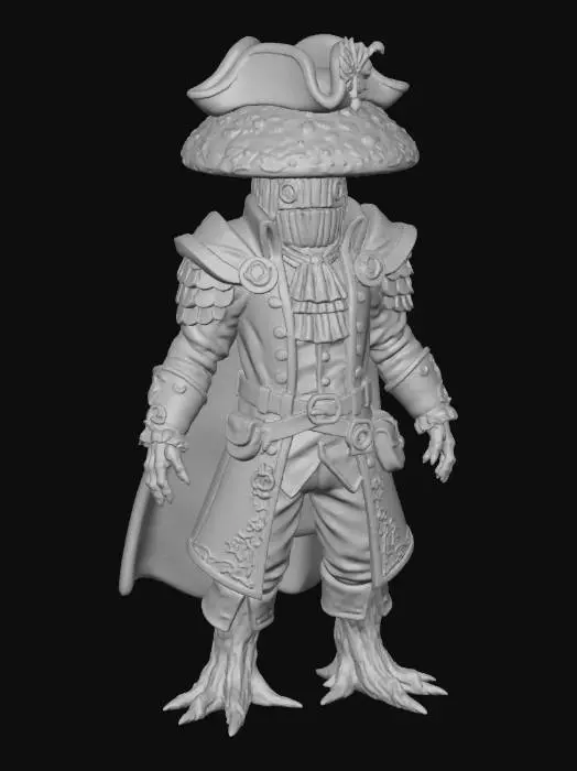 3D model for Mushroom Captain