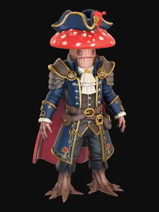 3D model for Mushroom Captain