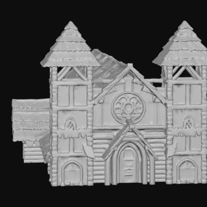 3D model for Birch Hall