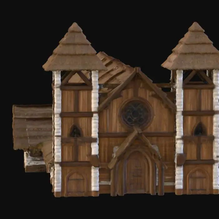 3D model for Birch Hall