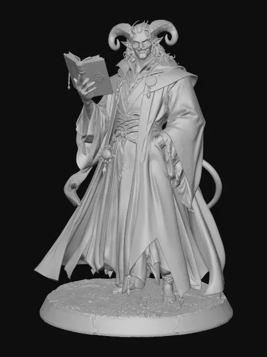 3D model for The Infernal Scholar
