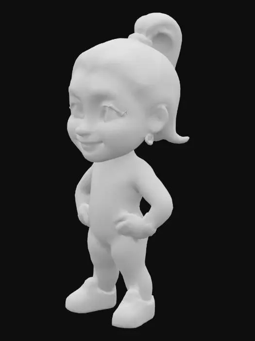 3D model for Starry Gymnast.