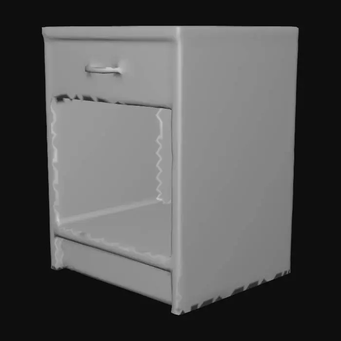 3D model for Rustic Nightstand