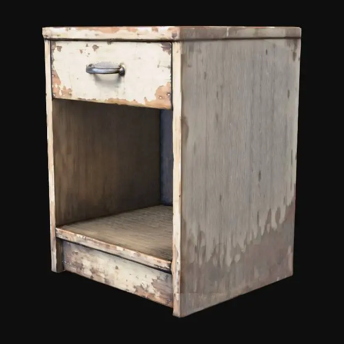 3D model for Rustic Nightstand