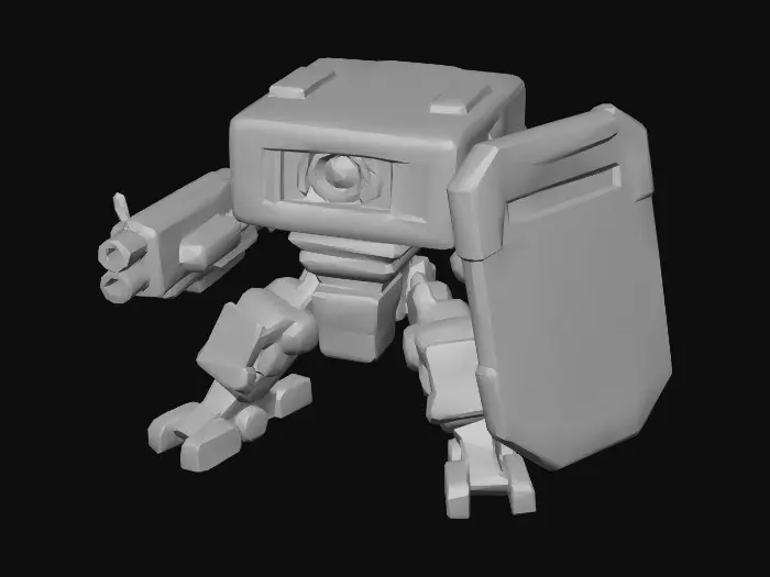 3D model for BIped Sentinel