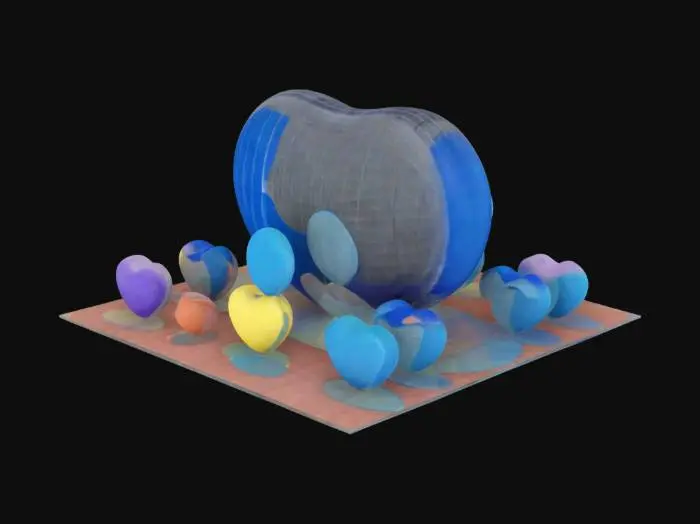 3D model for Vivo Event Installation