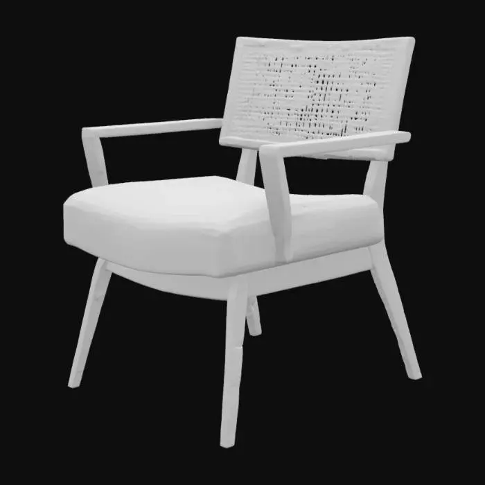 3D model for Modern Cane Chair