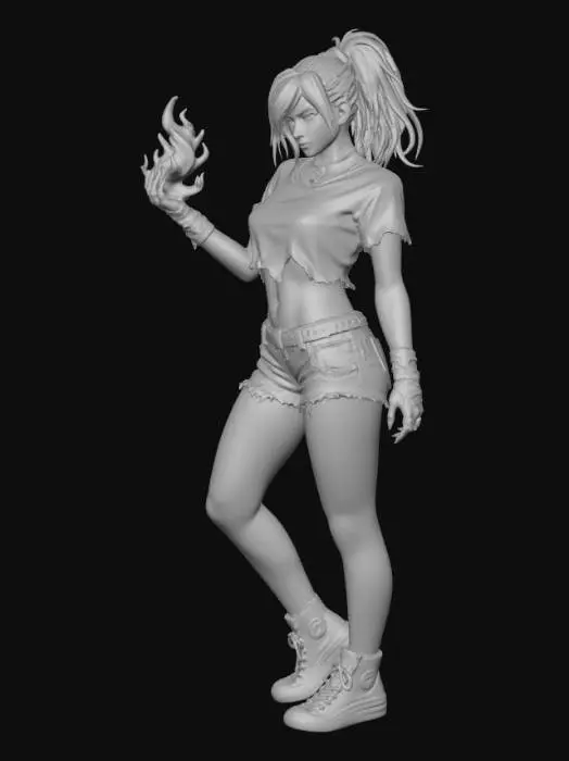 3D model for Violet Shadowfire