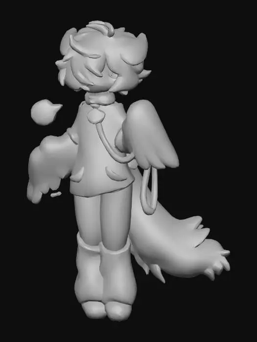 3D model for Azure Wings