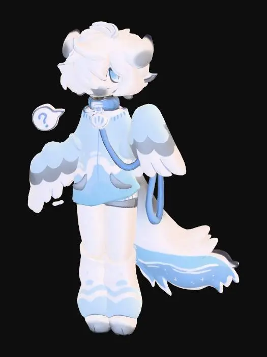 3D model for Azure Wings