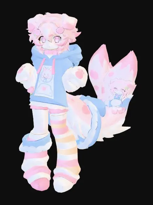 3D model for Cotton Candy Furry