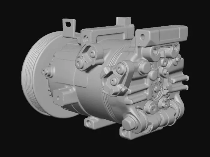 3D model for Car AC compressor