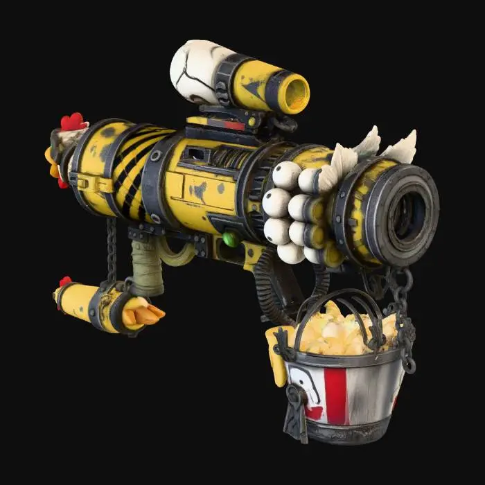 3D model for Rocket Rooster