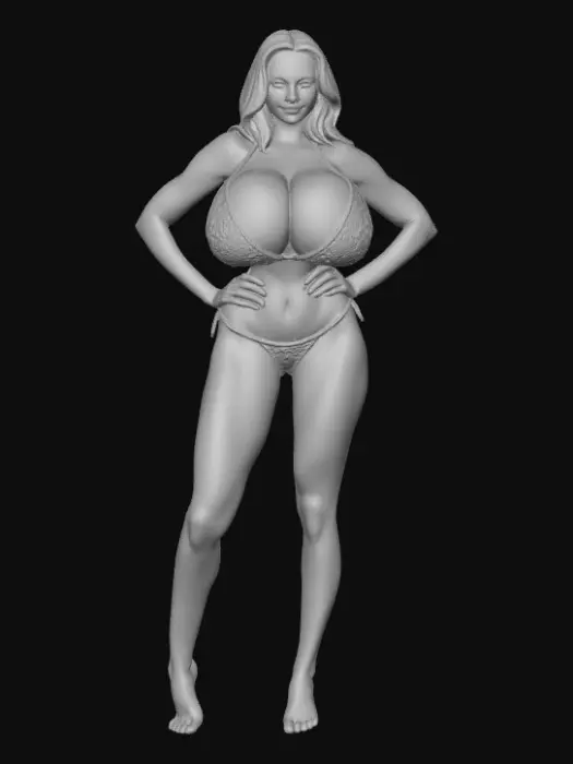 3D model for Bold in White Lace