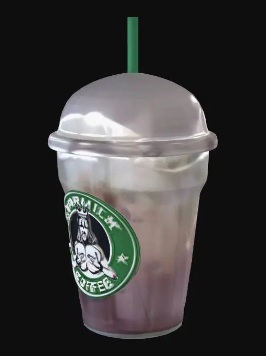 3D model for Star Milk Coffee Cup