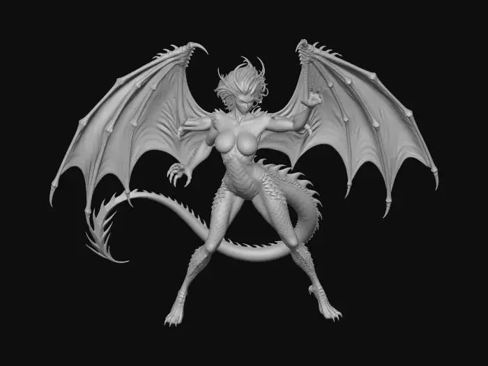 3D model for Lockwood Wyrm