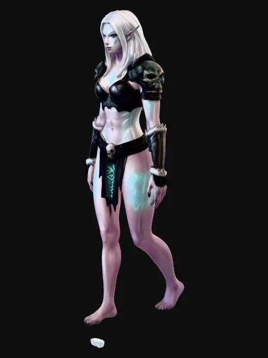 3D model for Luminara Frostsong