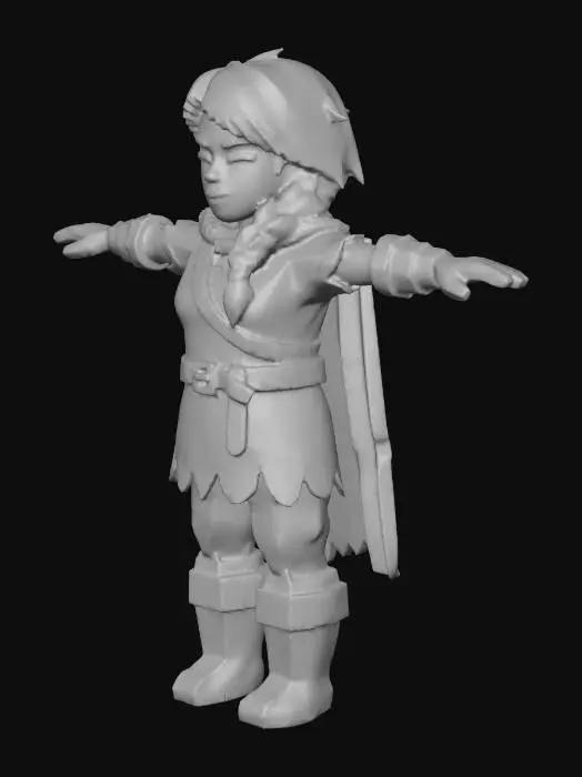 3D model for Pixel Archer