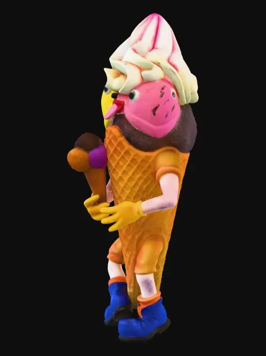 3D model for Scoopsicle Express